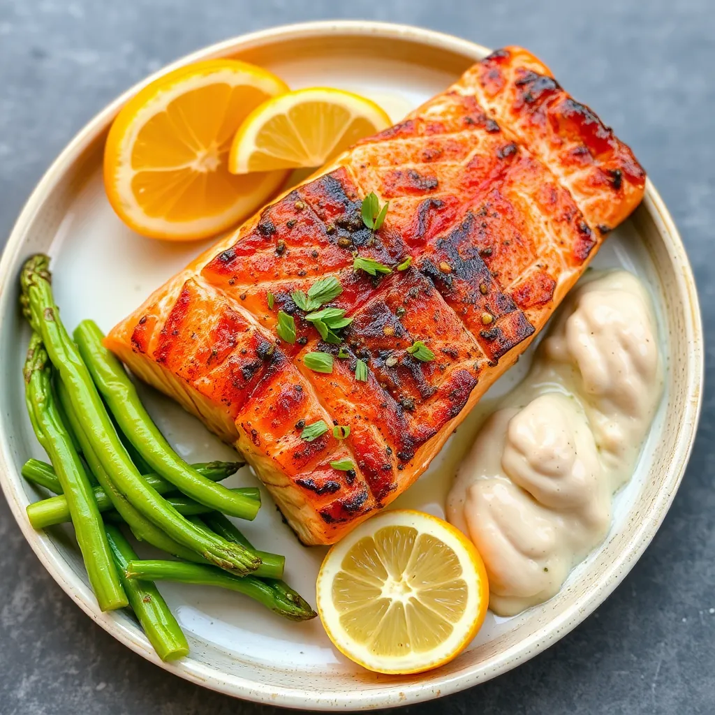 Grilled Salmon